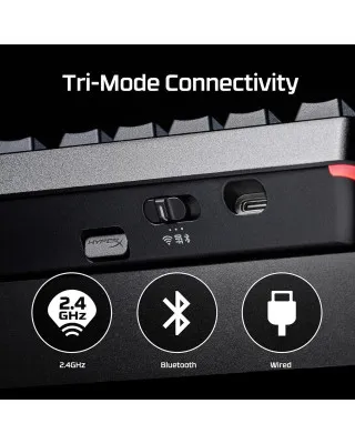 Tastatura HyperX Alloy Rise 75% Wireless - Red Linear 