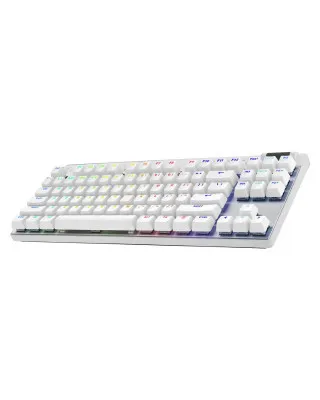 Tastatura Logitech G PRO X TKL - Lightspeed Wireless - White - Tactile 