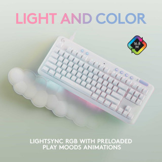Tastatura Logitech G713 Off-White - GX Red Linear 