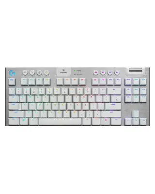 Tastatura Logitech G915 X TKL Lightspeed LowProfile Wireless - White 