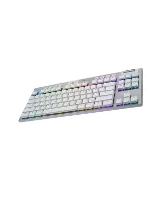 Tastatura Logitech G915 X TKL Lightspeed LowProfile Wireless - White 