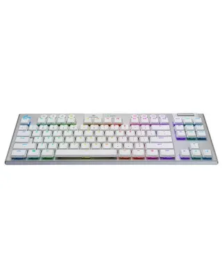 Tastatura Logitech G915 X TKL Lightspeed LowProfile Wireless - White 