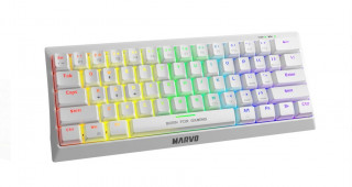 Tastatura Marvo KG962 60% - White 