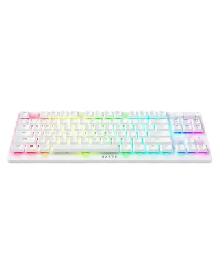 Tastatura Razer DeathStalker V2 Pro Tenkeyless Wireless - White 
