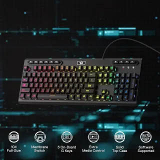 Tastatura Redragon Aditya K513 RGB 