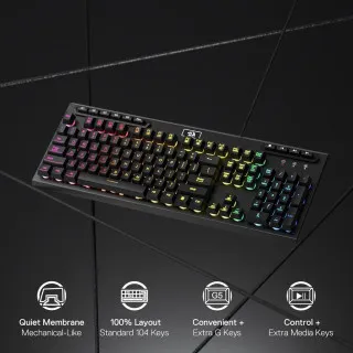 Tastatura Redragon Aditya K513 RGB 