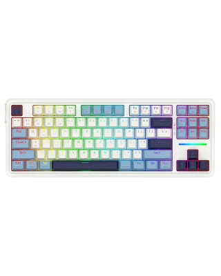 Tastatura Redragon Antonium Pro White RGB K728WBB 