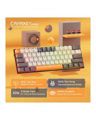 Tastatura Redragon Caraxes K644GG 60% RGB Red 