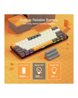 Tastatura Redragon Caraxes K644GG 60% RGB Red 