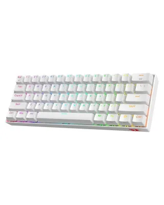 Tastatura Redragon Draconic K530 RGB Pro Bluetooth Red Switch - White 