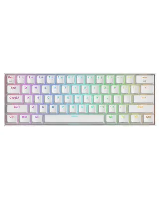 Tastatura Redragon Draconic K530 RGB Pro Bluetooth Red Switch - White 