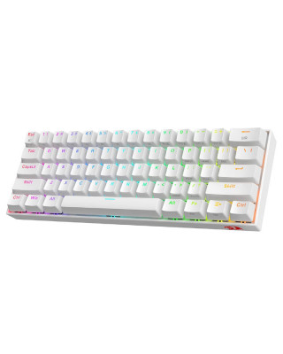 Tastatura Redragon Draconic K530 RGB Pro Bluetooth Brown Switch - White 