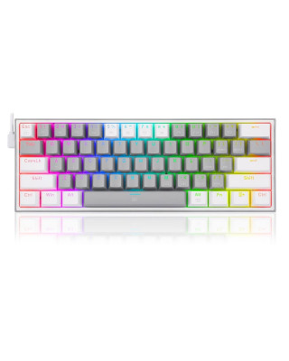 Tastatura Redragon Fizz Pro K616 Wireless - Grey & White 