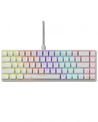 Tastatura Spartan Gear Pegasus Mini 60% Wireless - White 