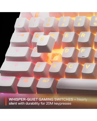 Tastatura Steelseries APEX 3 TKL White 