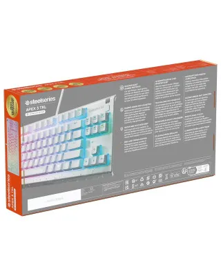 Tastatura Steelseries APEX 3 TKL White 