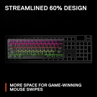 Tastatura Steelseries APEX PRO Mini 60% Wireless 