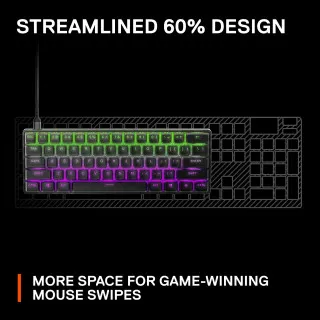 Tastatura Steelseries APEX PRO Mini 60% 