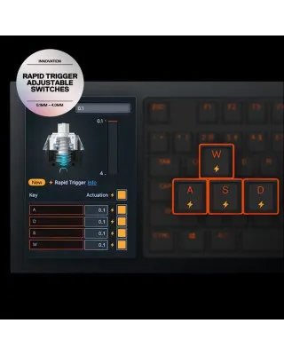 Tastatura Steelseries APEX PRO TKL Gen 3 - White 