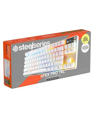 Tastatura Steelseries APEX PRO TKL Gen 3 - White 