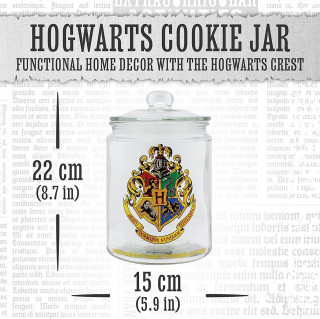 Tegla za kolačiće Paladone - Harry Potter - Hogwarts - Glass Cookie Jar 