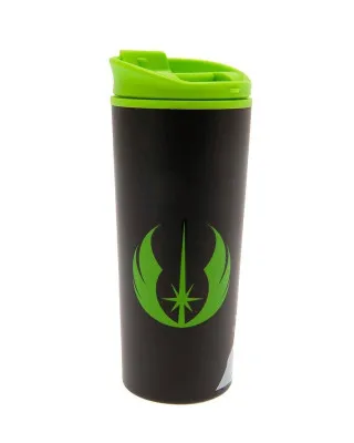 Termos šolja Star Wars - Yoda - Feek the Force - Metal Travel Mug 
