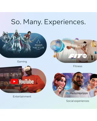 VR Oculus Meta Quest 3S - Headset - 128GB 