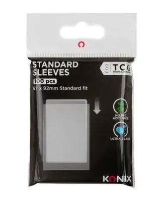 Zaštita za karte Konix TCG - Standard Sleeves 100 Pcs 