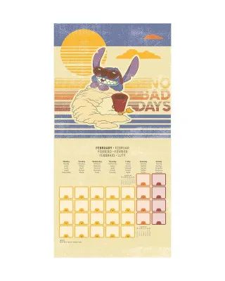 Zidni Kalendar Disney Lilo & Stitch - 2025 Square Calendar 30x30cm 
