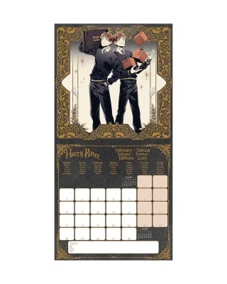 Zidni Kalendar Harry Potter - 2025 Square Calendar 30x30cm 