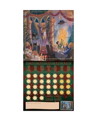 Zidni Kalendar Harry Potter Literary - 2025 Square Calendar 30x30cm 