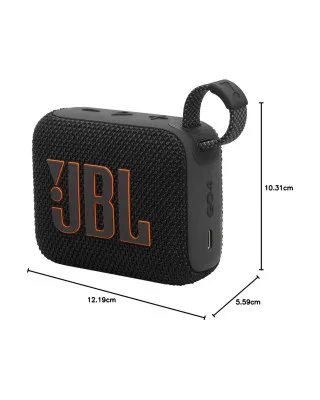 Zvučnik JBL GO 4 - Black Bluetooth 