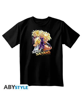 Majica AbyStyle Dragon Ball Z - Saiyans - L 