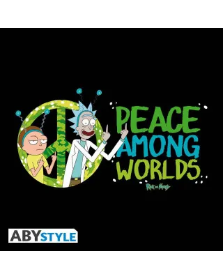 Majica AbyStyle Rick And Morty - Peace Among Worlds - XXL 