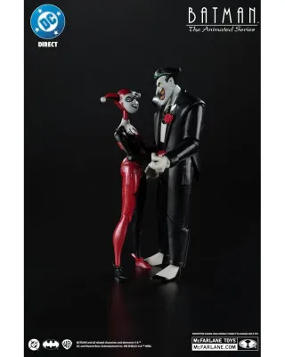 Action Figure DC Direct - Batman The Animated Series - Harley Quinn And The Joker (Mad Love) - Gold Label 