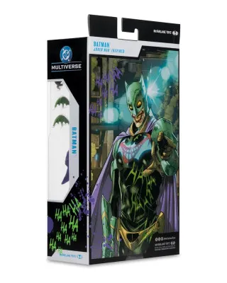 Action Figure DC Multiverse - Batman (Joker War) Jokerized (Gold Label) 