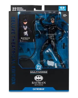 Action Figure DC Multiverse - Batman Returns - Catwoman - Deluxe Theatrical Edition 