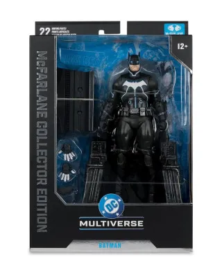 Action Figure DC Multiverse - McFarlane Collector Edition - Batman And The Mobius Chair (Darkseid War) 