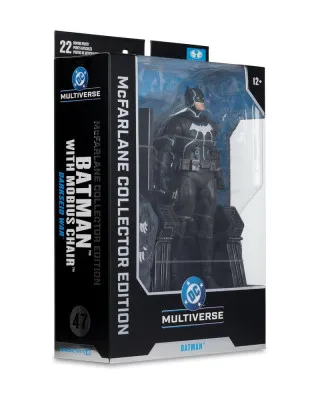 Action Figure DC Multiverse - McFarlane Collector Edition - Batman And The Mobius Chair (Darkseid War) 