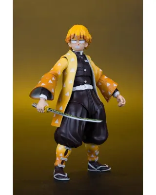 Action Figure Demon Slayer Kimetsu No Yaiba - Zenitsu Agatsuma - Platinum Edition 