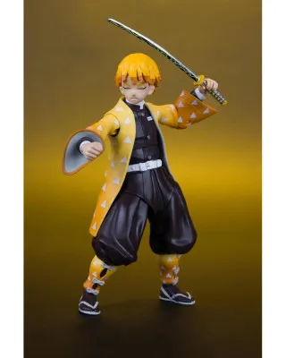 Action Figure Demon Slayer Kimetsu No Yaiba - Zenitsu Agatsuma - Platinum Edition 