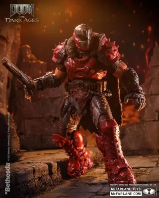 Action Figure Doom The Dark Ages - Doom Slayer (Phalanx Skin) 