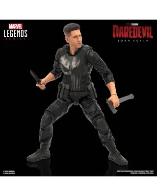 Action Figure Marvel Legends Series - Daredevil - Born Again - Punisher 