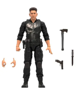 Action Figure Marvel Legends Series - Daredevil - Born Again - Punisher 