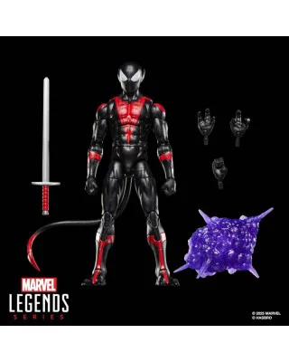 Action Figure Marvel Legends Retro - Uncanny Spider-Man (Nightcrawler) 