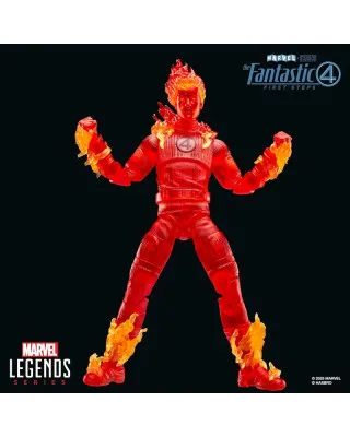 Action Figure Marvel Legends Series - The Fantastic Four - Human Torch 