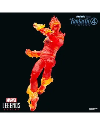 Action Figure Marvel Legends Series - The Fantastic Four - Human Torch 