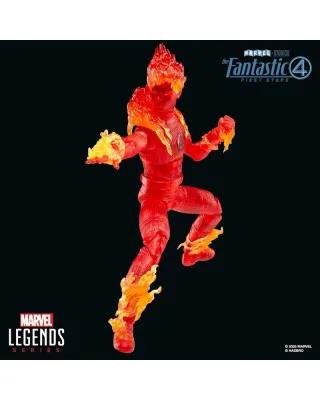 Action Figure Marvel Legends Series - The Fantastic Four - Human Torch 