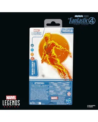 Action Figure Marvel Legends Series - The Fantastic Four - Human Torch 