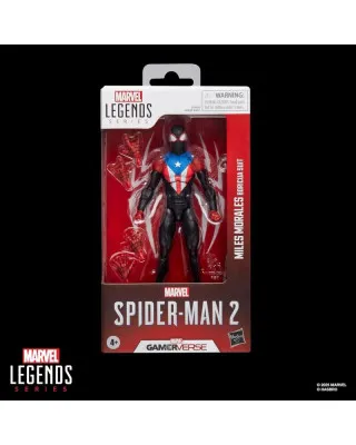 Action Figure Marvel Legends Series - Spider-Man 2 - Miles Morales (Boricua Suit) 